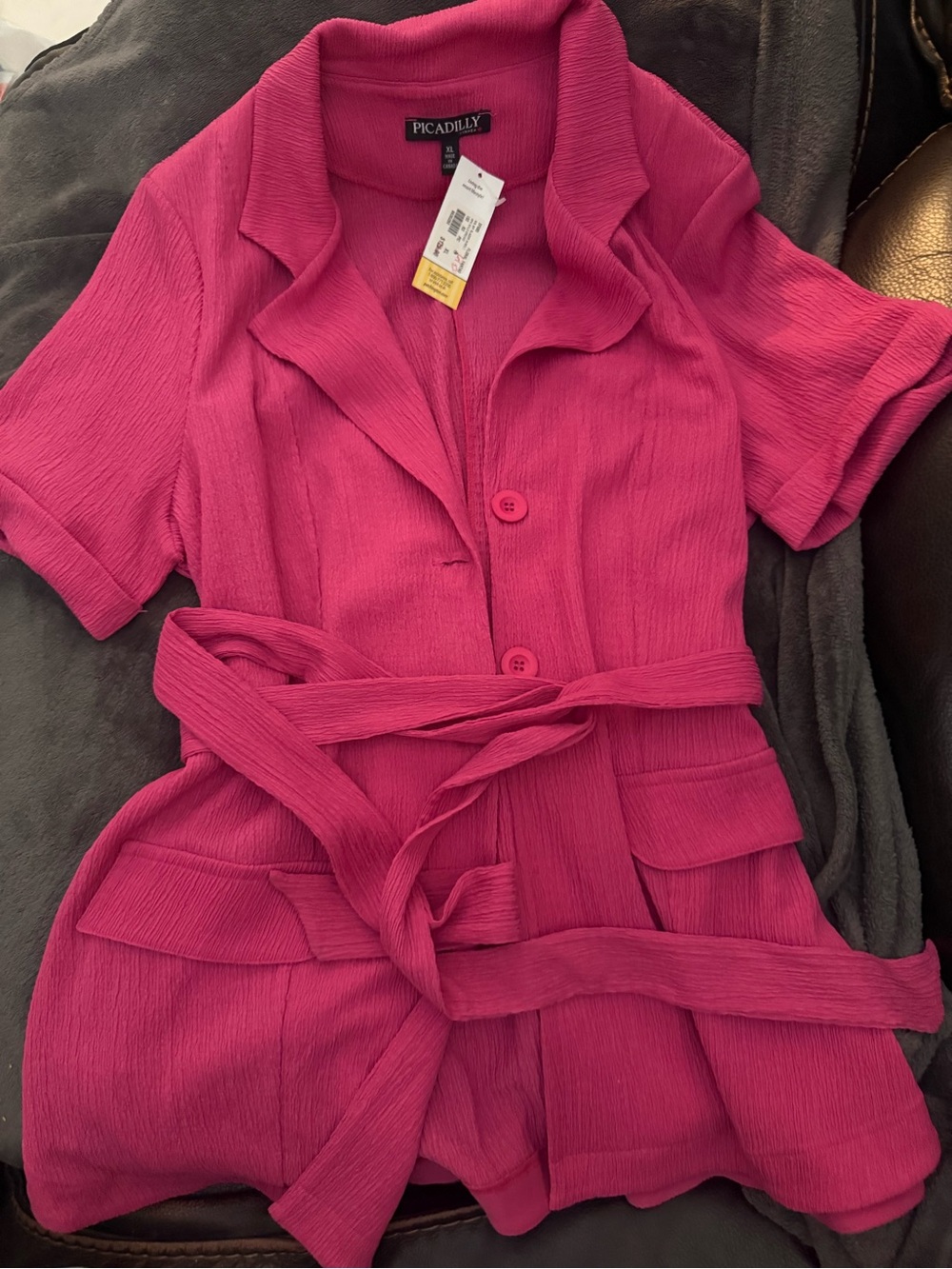 Picadilly Womans Sleeveless Blazer